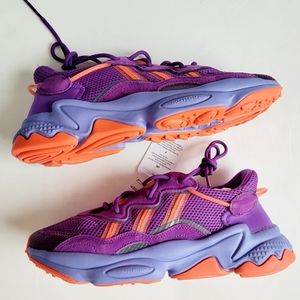 NWT Adidas Ozweego Purple/Orange Sze8